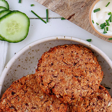 Kidney-Bohnen-Burger-Paddies